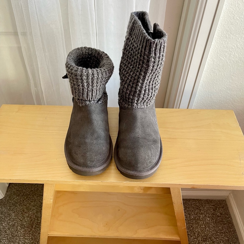 UGG Gray Winter Boots